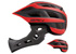 Casco Full Nero Rosso